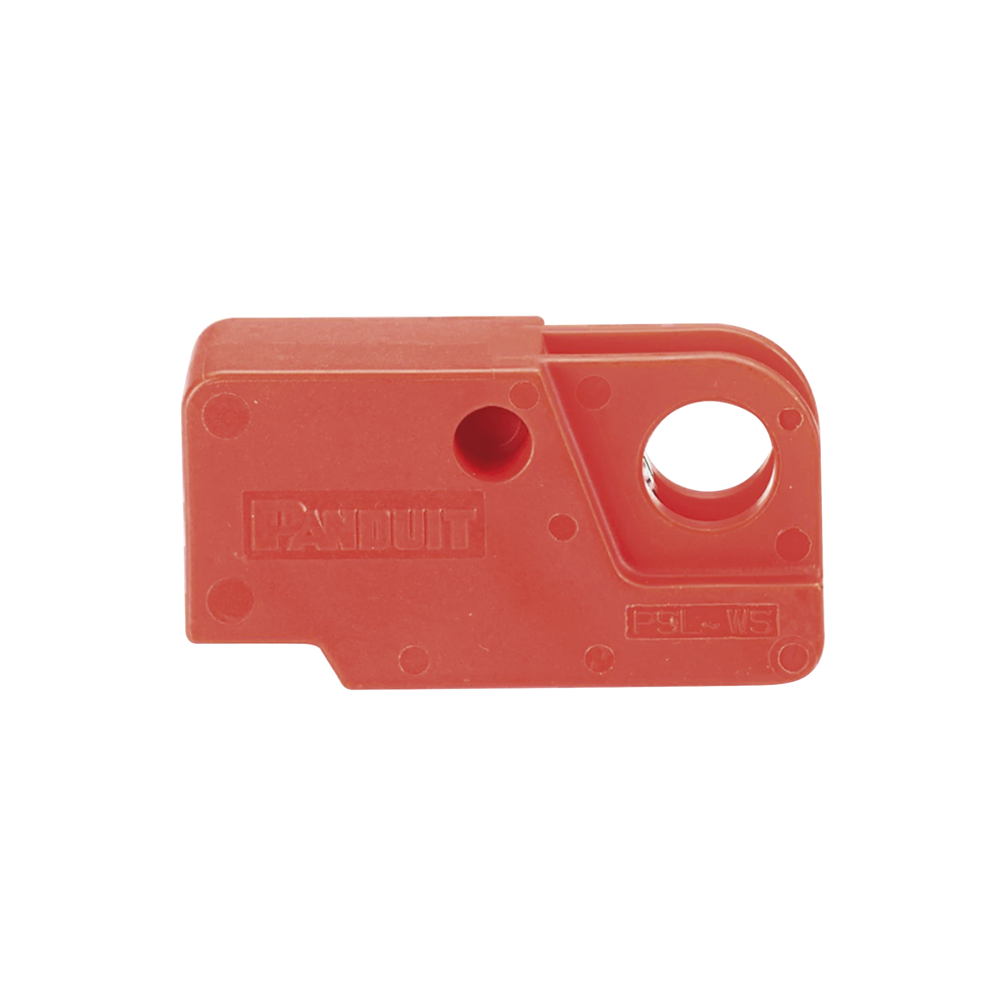 DISPOSITIVO DE BLOQUEO LOTO PARA INTERRUPTORES ELÉCTRICOS DE PALANCA, DE 15.2 X 22.3 MM, COLOR ROJO-Área Eléctrica-PANDUIT-Bsai Seguridad & Controles