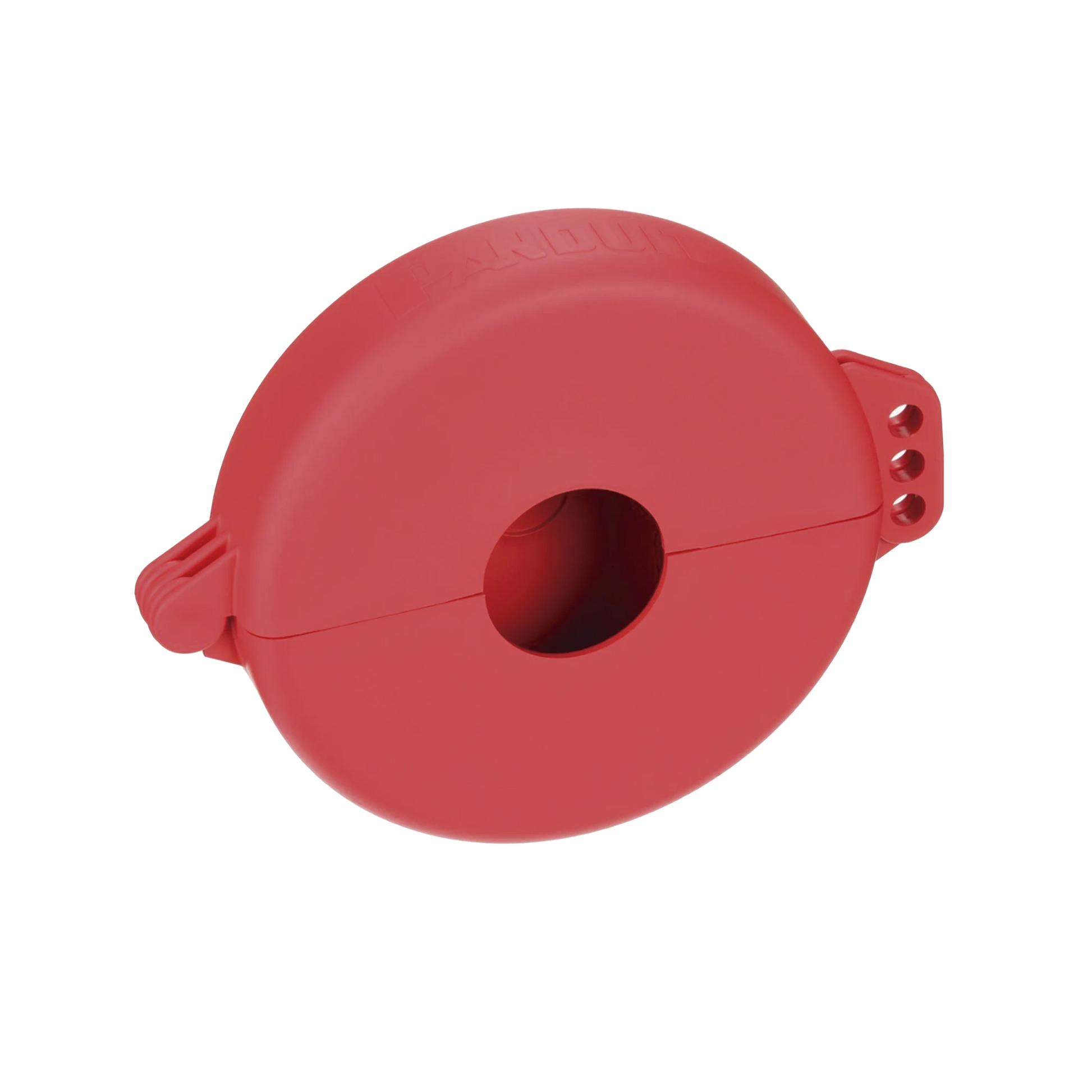 DISPOSITIVO DE BLOQUEO LOTO PARA VÁLVULAS DE COMPUERTA, PARA DIÁMETROS DE 3 A 6.5", COLOR ROJO-Calidad de la Energía-PANDUIT-Bsai Seguridad & Controles