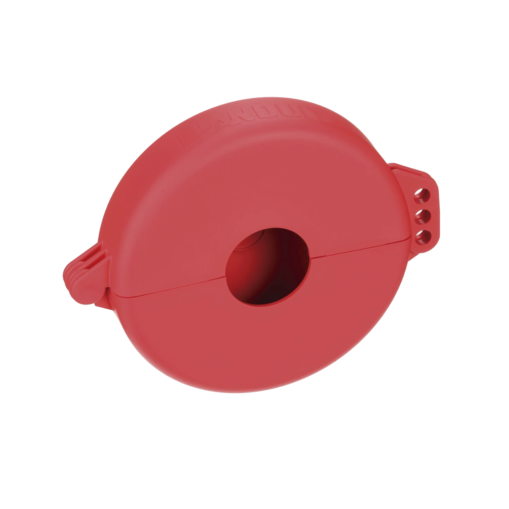 DISPOSITIVO DE BLOQUEO LOTO PARA VÁLVULAS DE COMPUERTA, PARA DIÁMETROS DE 3 A 6.5", COLOR ROJO-Calidad de la Energía-PANDUIT-Bsai Seguridad & Controles