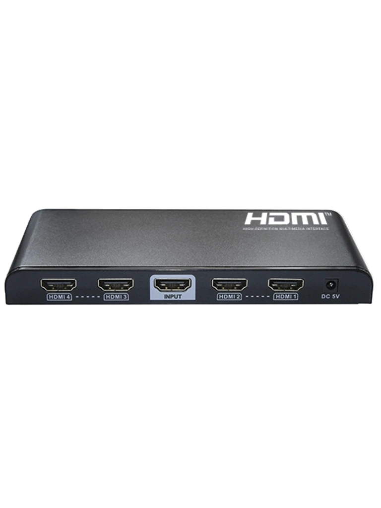 SAXXON LKV314PRO - DIVISOR HDMI DE 1 ENTRADA Y 4 SALIDAS / ULTRA HD 4K X 2K @ 30 HZ / 1080P FULL HD / DISTANCIA 30M EN ENTRADA Y 25M EN SALIDAS-Cableado-SAXXON-Bsai Seguridad & Controles
