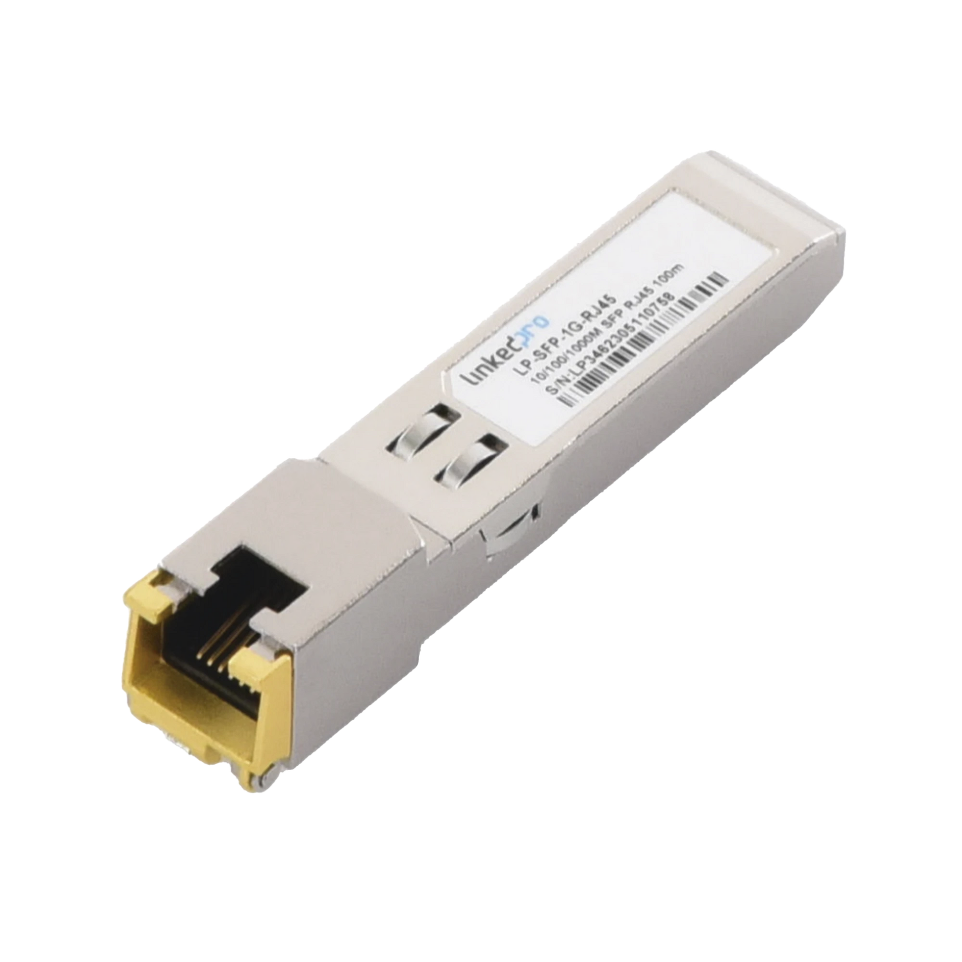 TRANSCEPTOR SFP A RJ45 / AUTO NEGOCIACIÓN 10/100/1000 MBPS / CONECTOR RJ45 / DISTANCIA DE HASTA 100 M.-Networking-LINKEDPRO BY EPCOM-Bsai Seguridad & Controles