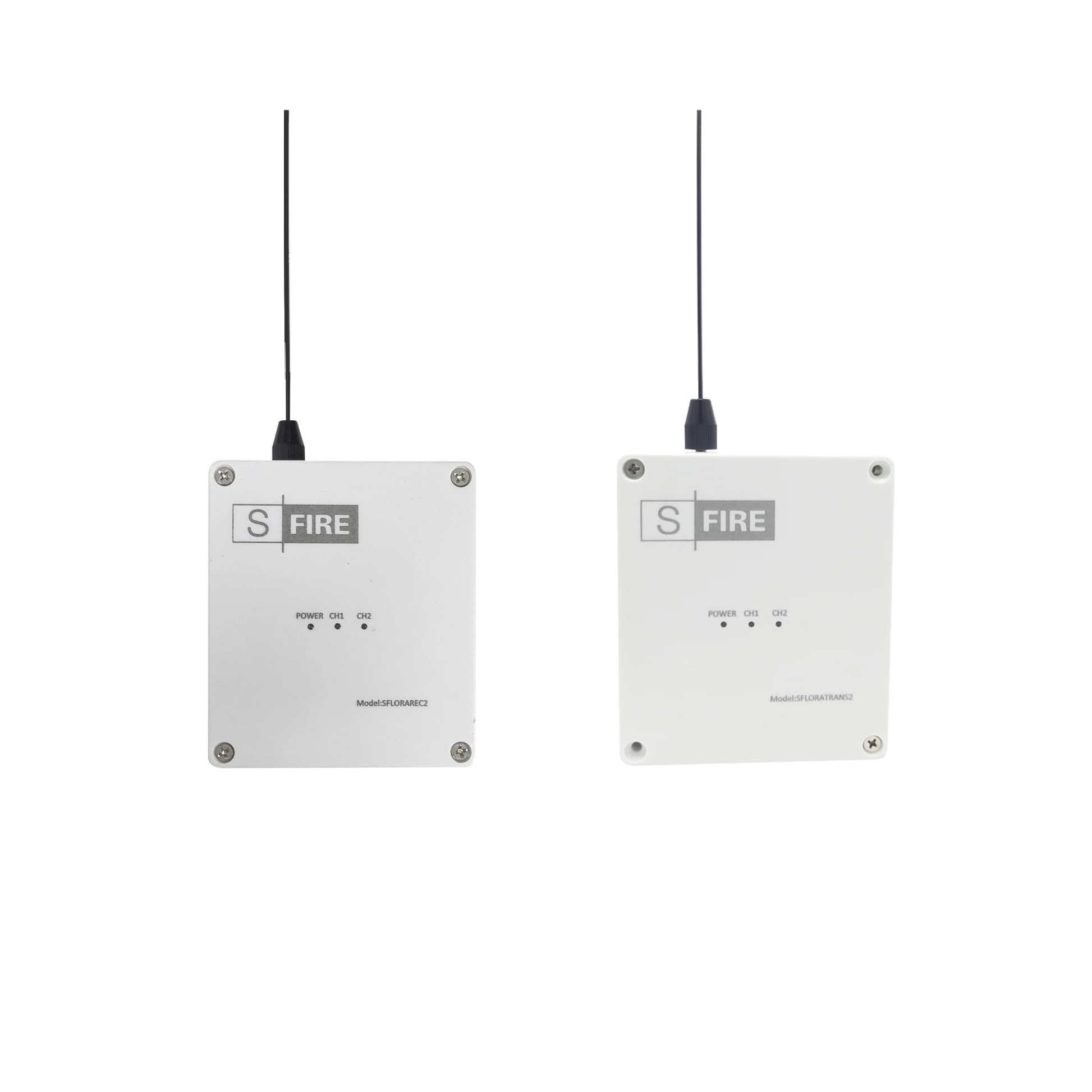 KIT DE TRANSMISOR - RECEPTOR INALÁMBRICO / DISTANCIA MÁXIMA DE TRANSMISIÓN 2500 METROS (LINEA DE VISTA)-Accesorios-SFIRE-Bsai Seguridad & Controles