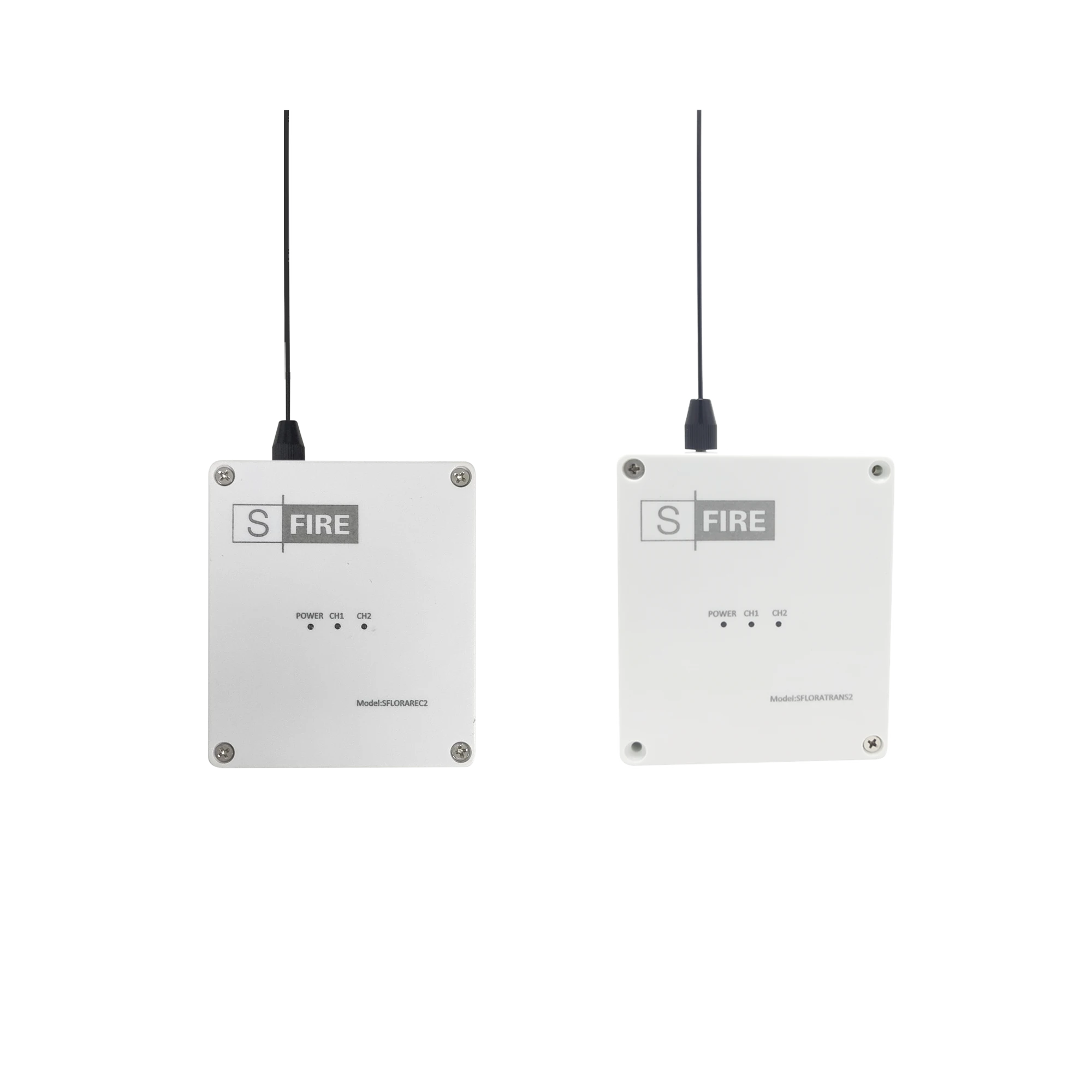 KIT DE TRANSMISOR - RECEPTOR INALÁMBRICO / DISTANCIA MÁXIMA DE TRANSMISIÓN 2500 METROS (LINEA DE VISTA)-Accesorios-SFIRE-Bsai Seguridad & Controles