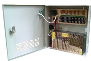 SAXXON PSU1220D18- FUENTE DE PODER REGULADA 12V 20 AMP/DISTRIBUIDOR 18 CAMARAS-Fuentes con Distribuidor-SAXXON-Bsai Seguridad & Controles