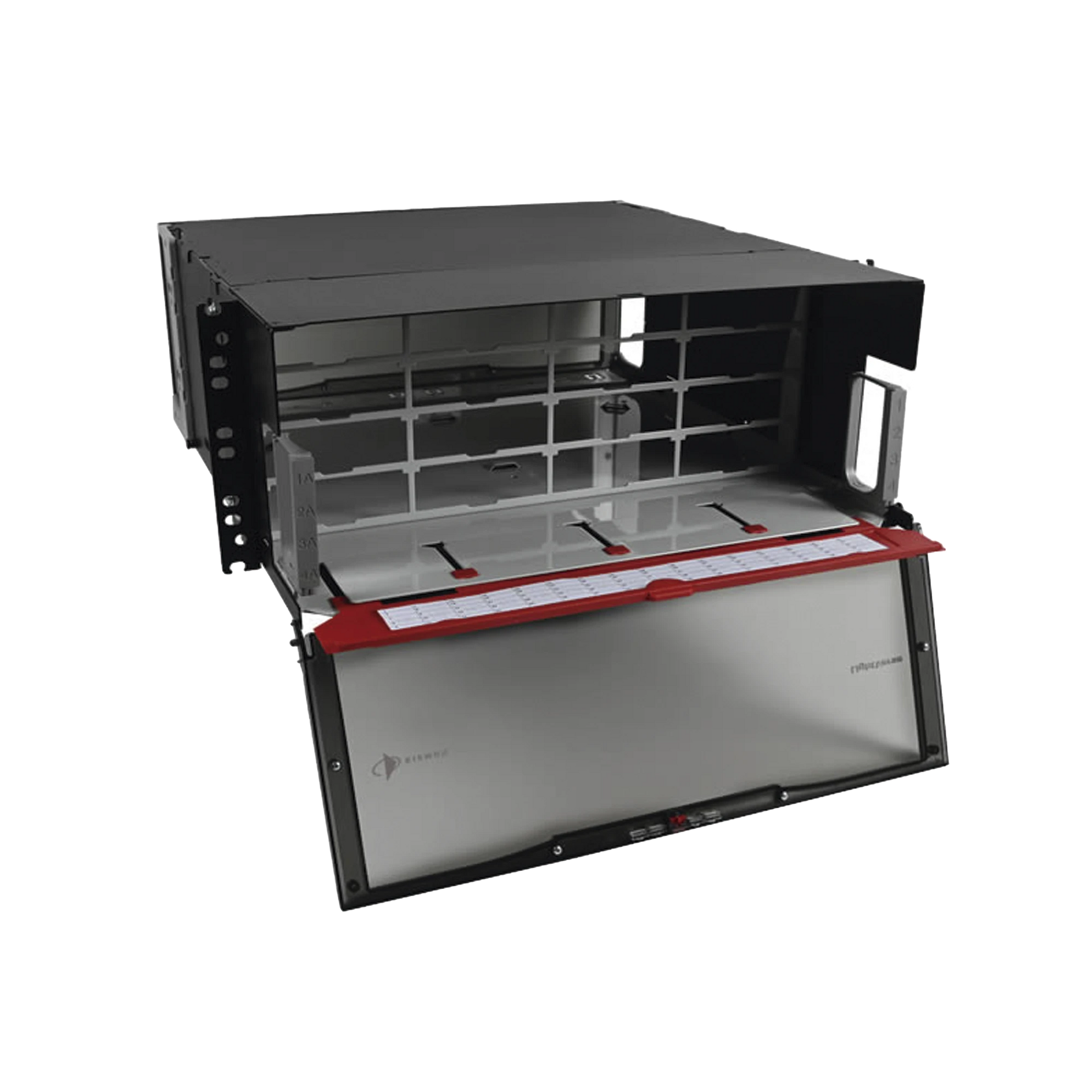 DISTRIBUIDOR DE FIBRA ÓPTICA DE ALTA DENSIDAD LIGTHVERSE *PRO* PARA RACK DE 19IN, ACEPTA 16 PLACAS PLUG AND PLAY, HASTA 384 FIBRAS, 4 UR-Fibra Óptica-SIEMON-Bsai Seguridad & Controles