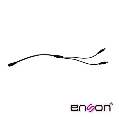 DISTRIBUIDOR TIPO PULPO ENSON ENS-DC12 DE 1 A 2 CANALES IDEAL PARA ALIMENTACION DE CAMARAS DE CCTV-Fuentes de Alimentación-ENSON-Bsai Seguridad & Controles