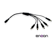 DISTRIBUIDOR TIPO PULPO ENSON ENS-DC15 DE 1 A 5 CANALES IDEAL PARA ALIMENTACION DE CAMARAS DE CCTV-Fuentes de Alimentación-ENSON-Bsai Seguridad & Controles