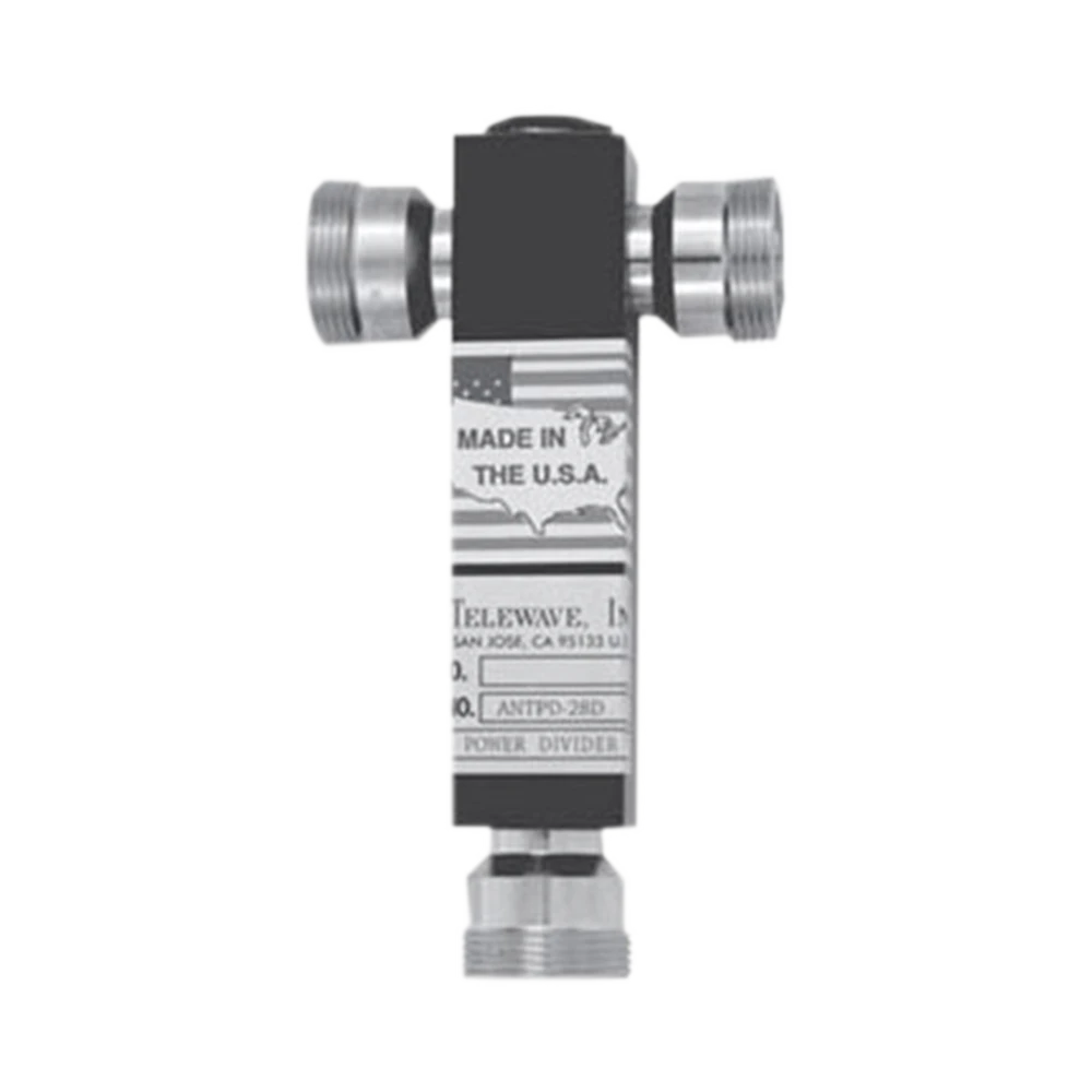 DIVISOR DE POTENCIA DE 3 VÍAS, 350-600 MHZ, 500 W, CONECTORES DIN 7-16 HEMBRA.-Filtros y Sistemas en RF-TELEWAVE, INC-Bsai Seguridad & Controles