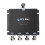 DIVISOR DE POTENCIA DE 4 SALIDAS, 50 OHM, 600-4000MHZ CON CONECTORES N-HEMBRA.-Cobertura para Celular 4G LTE, 3G y Voz-WILSONPRO / WEBOOST-Bsai Seguridad & Controles