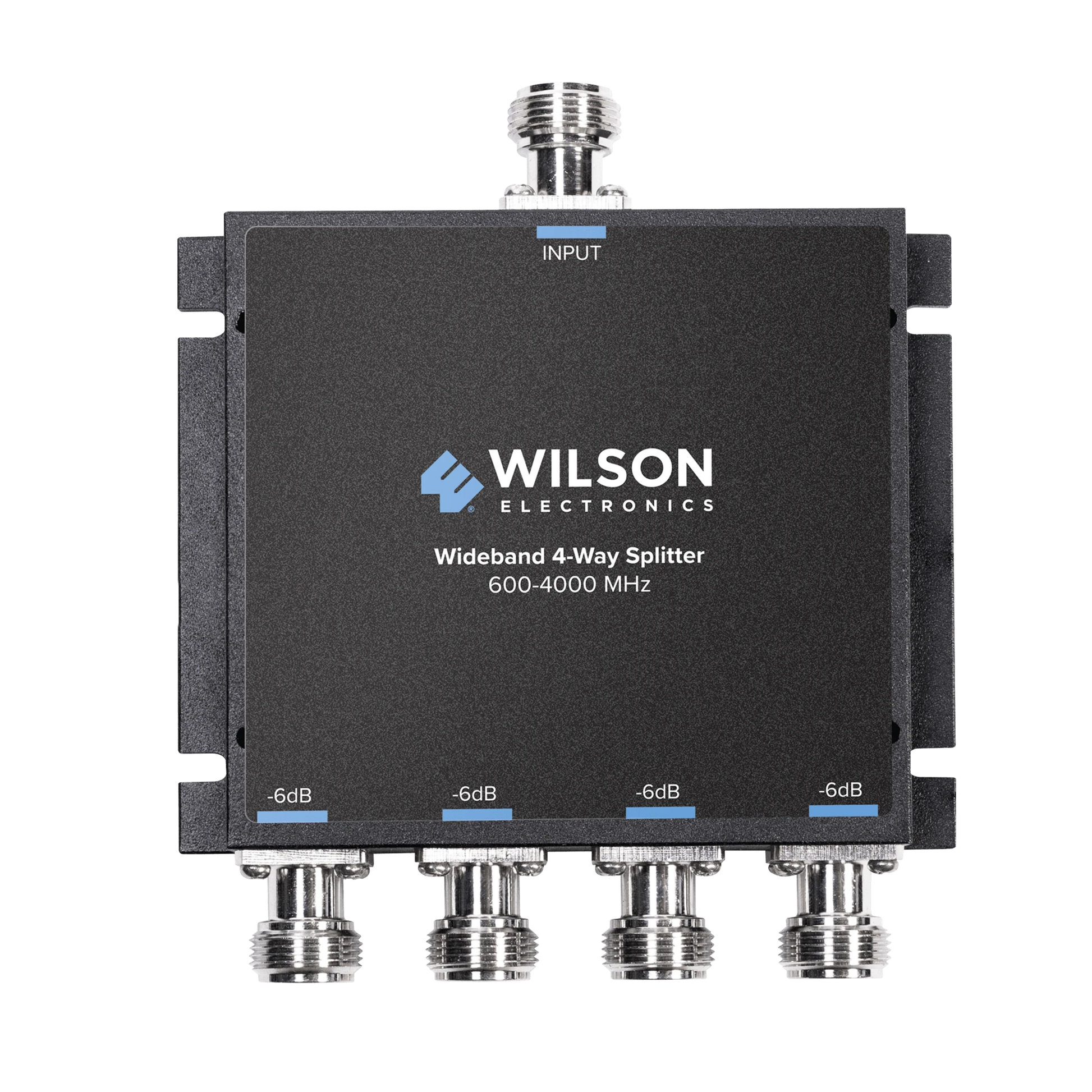 DIVISOR DE POTENCIA DE 4 SALIDAS, 50 OHM, 600-4000MHZ CON CONECTORES N-HEMBRA.-Cobertura para Celular 4G LTE, 3G y Voz-WILSONPRO / WEBOOST-Bsai Seguridad & Controles