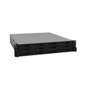 SERVIDOR NAS PARA RACK DE 12 BAHÍAS / EXPANDIBLE A 24 BAHÍAS / HASTA 288 TB / DOBLE FUENTE DE PODER-Almacenamiento NAS-SAN-eSATA-SYNOLOGY-Bsai Seguridad & Controles