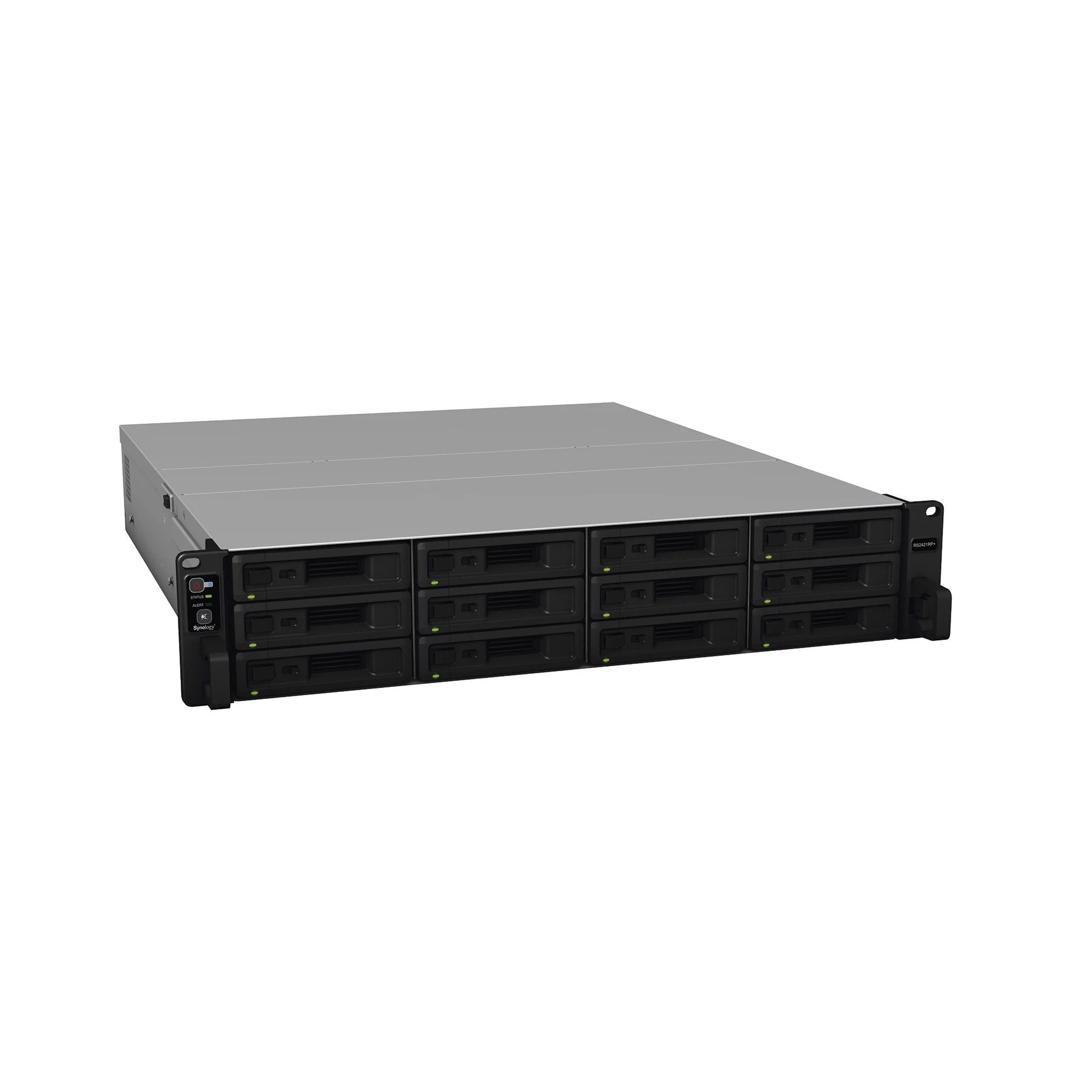 SERVIDOR NAS PARA RACK DE 12 BAHÍAS / EXPANDIBLE A 24 BAHÍAS / HASTA 288 TB / DOBLE FUENTE DE PODER-Almacenamiento NAS-SAN-eSATA-SYNOLOGY-Bsai Seguridad & Controles