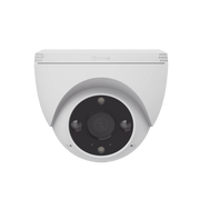 DOMO IP 3 MEGAPÍXEL (2K) / WI-FI / SIRENA Y ESTROBO /AUDIO DE DOS VÍAS / DETECCIÓN HUMANA Y VEHICULO / NOTIFICACIÓN PUSH / AUDIOS PERSONALIZABLES / RANURA PARA MEMORIA HASTA 512GB / USO EN EXTERIOR IP67-Cámaras IP y NVRs-EZVIZ-CS-H4-Bsai Seguridad & Controles