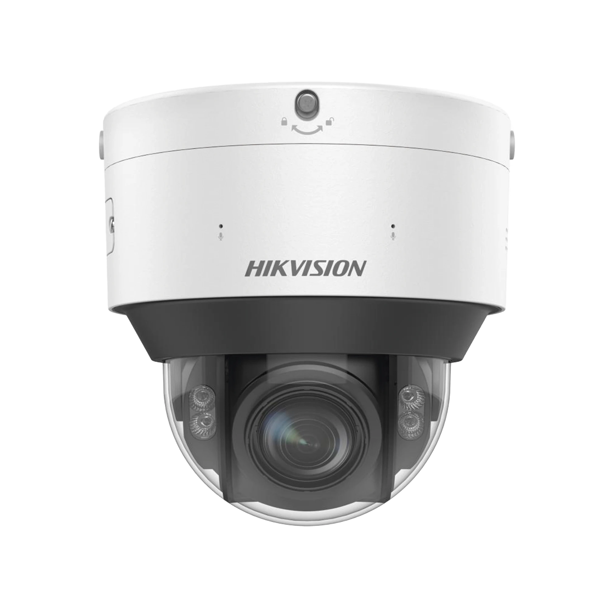 DOMO IP 4 MEGAPIXEL / LENTE MOT. 2.8 - 12 MM / DUAL LIGHT (30 MTS IR + 30 MTS LUZ BLANCA) / IK10 / IP67 / RECONOCIMIENTO FACIAL / WDR 140 DB / DEEPINVIEW / BÚSQUEDA POR ATRIBUTOS / HEAT MAP / ACUSENSE / DARKFIGHTER S / AUDIO DE DOS VÍAS-Cámaras IP y NVRs-HIKVISION-Bsai Seguridad & Controles