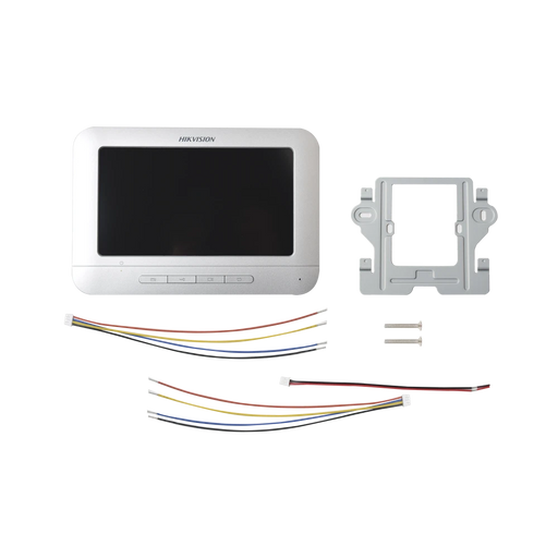 MONITOR 7" ADICIONAL PARA VIDEOPORTERO ANÁLOGO DS-KIS202 / DS-KIS203-Porteros-HIKVISION-DS-KH2220-Bsai Seguridad & Controles