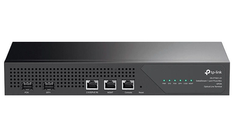 TP-LINK DS-P7001-01 -DELTA STREAM - OLT CON 1 PUERTO GPON, 128 ONUS, 1 PUERTO 2.5G RJ45, 1 PUERTO SFP+ UPLINK , PUERTOS DE GESTIÓN RJ45, 1 PUERTO ALARMAS , FUNCIONES L2 COMPLETAS Y L2+/L3 AVANZADAS , ADMINISTRACIÓN DESDE LA NUBE (DPMS).-GPON / OLT / ONT / ONU-TP-LINK-Bsai Seguridad & Controles