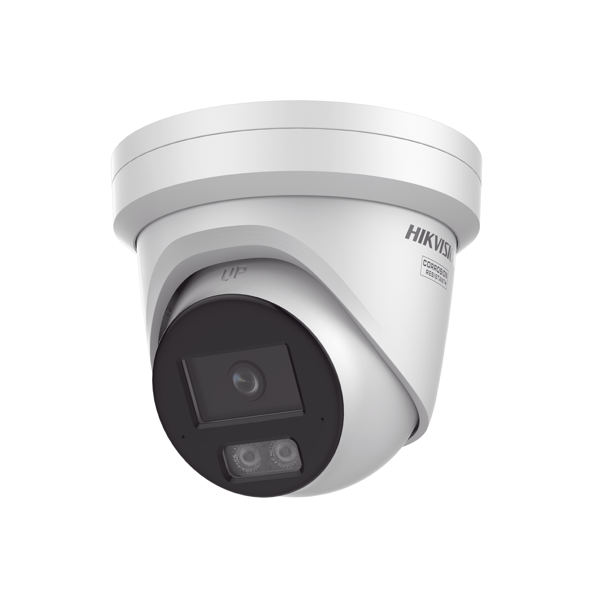 TURRET IP 8 MEGAPIXEL (4K) / LENTE 2.8 MM / DUAL LIGHT (40 MTS IR + 40 MTS LUZ BLANCA) / DARKFIGHTER S / EXTERIOR IP67 / MICROFONO INTEGRADO / WDR 130 DB / 4 ANALÍTICOS: ACUSENSE, DETECCION FACIAL, CONTEO DE PERSONAS POR CRUCE Y ZONA-Cámaras IP y NVRs-HIKVISION-Bsai Seguridad & Controles