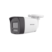 [AUDIO BIDIRECCIONAL + SIRENA & ESTROBO + DUAL LIGHT + COLORVU] BALA TURBOHD 4K (8 MEGAPIXEL) / LENTE 2.8 MM / 30 MTS IR EXIR + 20 MTS LUZ BLANCA / MICRÓFONO Y BOCINA INTEGRADO / EXTERIOR IP67 / METAL / DWDR-Cámaras y DVRs HD TurboHD / AHD / HD-TVI-HIKVISION-Bsai Seguridad & Controles