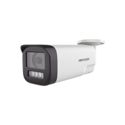 [AUDIO BIDIRECCIONAL + DUAL LIGHT + COLORVU] BALA TURBOHD 4K (8 MEGAPIXEL) / LENTE 3.6 MM / 80 MTS IR EXIR + 80 MTS LUZ BLANCA / MICRÓFONO Y BOCINA INTEGRADO / EXTERIOR IP67 / METAL / DWDR-Cámaras y DVRs HD TurboHD / AHD / HD-TVI-HIKVISION-Bsai Seguridad & Controles