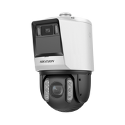 [TANDEMVU] PTZ IP 4 MEGAPIXEL CON CÁMARA PANORAMICA 6 MEGAPIXEL / 32X ZOOM / 200 MTS IR / 30 MTS LUZ BLANCA / ACUSENSE / IP66 / ALERTA AUDIBLE Y LUZ ESTROBOSCOPICA / AUTOSEGUIMIENTO / HI-POE / ALARMAS I/O / ULTRA BAJA ILUMINACIÓN / MICRO SD-Cámaras IP y NVRs-HIKVISION-Bsai Seguridad & Controles