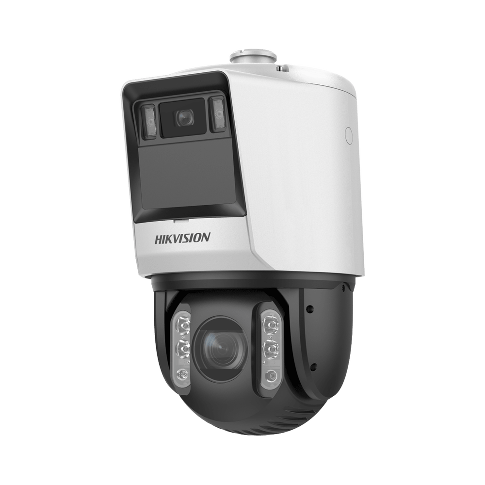 [TANDEMVU] PTZ IP 4 MEGAPIXEL CON CÁMARA PANORAMICA 6 MEGAPIXEL / 32X ZOOM / 200 MTS IR / 30 MTS LUZ BLANCA / ACUSENSE / IP66 / ALERTA AUDIBLE Y LUZ ESTROBOSCOPICA / AUTOSEGUIMIENTO / HI-POE / ALARMAS I/O / ULTRA BAJA ILUMINACIÓN / MICRO SD-Cámaras IP y NVRs-HIKVISION-Bsai Seguridad & Controles
