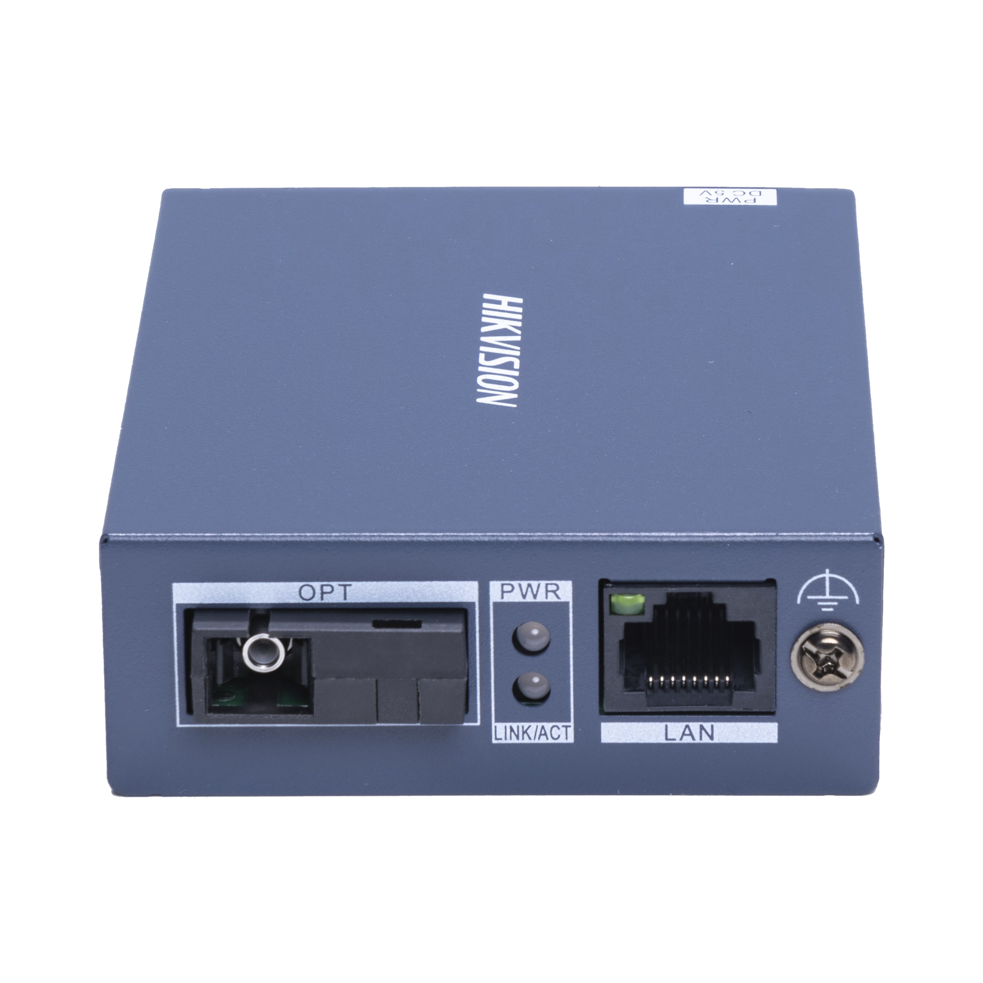 CONVERTIDOR FIBRA ÓPTICA MONOMODO (RX) / 1 PUERTO SFP (SC) 100 MBPS / 1 PUERTO RJ45 10/100 MBPS / HASTA 20 KM / PLUG AND PLAY-Networking-HIKVISION-Bsai Seguridad & Controles