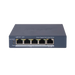 SWITCH GIGABIT POE+ / ADMINISTRABLE / 4 PUERTOS 1000 MBPS POE+ / 1 PUERTO 1000 MBPS UPLINK / CONFIGURACIÓN NUBE HIK-PARTNERPRO / MODO EXTENDIDO HASTA 300 METROS / 45 WATTS-Networking-HIKVISION-DS-3E1505P-EI/M-Bsai Seguridad & Controles