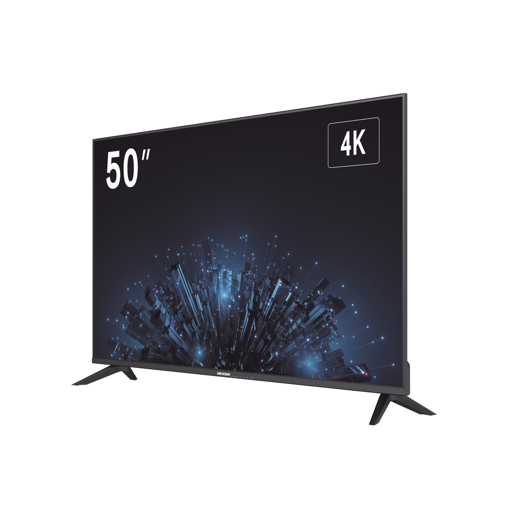 MONITOR LED 4K DE 50" / ENTRADA HDMI-VGA / COMPATIBLE CON MONTAJE VESA (200 X 200) / BOCINAS INTEGRADAS / USO 7/24-Monitores Pantallas y Mobiliario-HIKVISION-Bsai Seguridad & Controles
