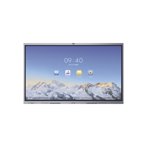 PANTALLA INTERACTIVA TOUCH DE 75" ANDROID 13 (ACTUALIZABLE A ANDRIOD 14) / CERTIFICADO EDLA / CÁMARA WEB 8 MP / RESOLUCIÓN 4K / BOCINAS INTEGRADAS / ENTRADAS HDMI Y VGA / INCLUYE 2 LÁPICES PARA ESCRIBIR HIKVISION Bsai Seguridad y Controles