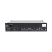 AMPLIFICADOR DE RED | 2 ZONAS DE 250W  | 100V/70V | CALENDARIZACIÓN DE EVENTOS | BIBLIOTECA DE MATERIALES DE AUDIO | ENTRADA DE ALARMA | HIK-CONNECT /HIKCENTRAL PROFESIONAL