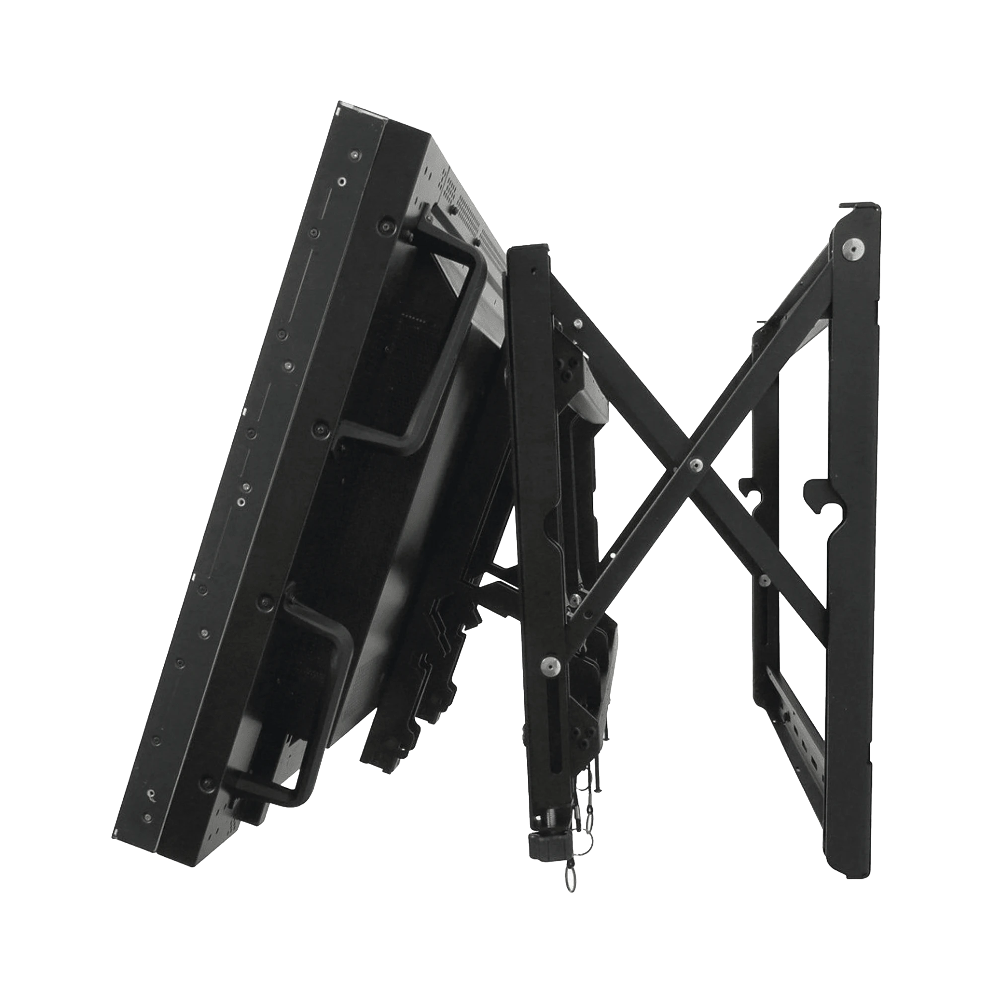 SOPORTE DE PARED PARA VIDEO WALL LCD FULL-SERVICE / PARA PANTALLAS 40"-65" / PATRÓN VESA 200X200 HASTA 700X400 MM / CAPACIDAD DE CARGA 56.8 KG MAX. / MECANISMO DE ACCESO