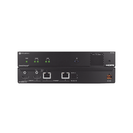 DUAL CHANNEL OMNISTREAM R-TYPE AVOIP ENCODER-VoIP - Telefonía IP - Videoconferencia-ATLONA-AT-OMNI-512-Bsai Seguridad & Controles