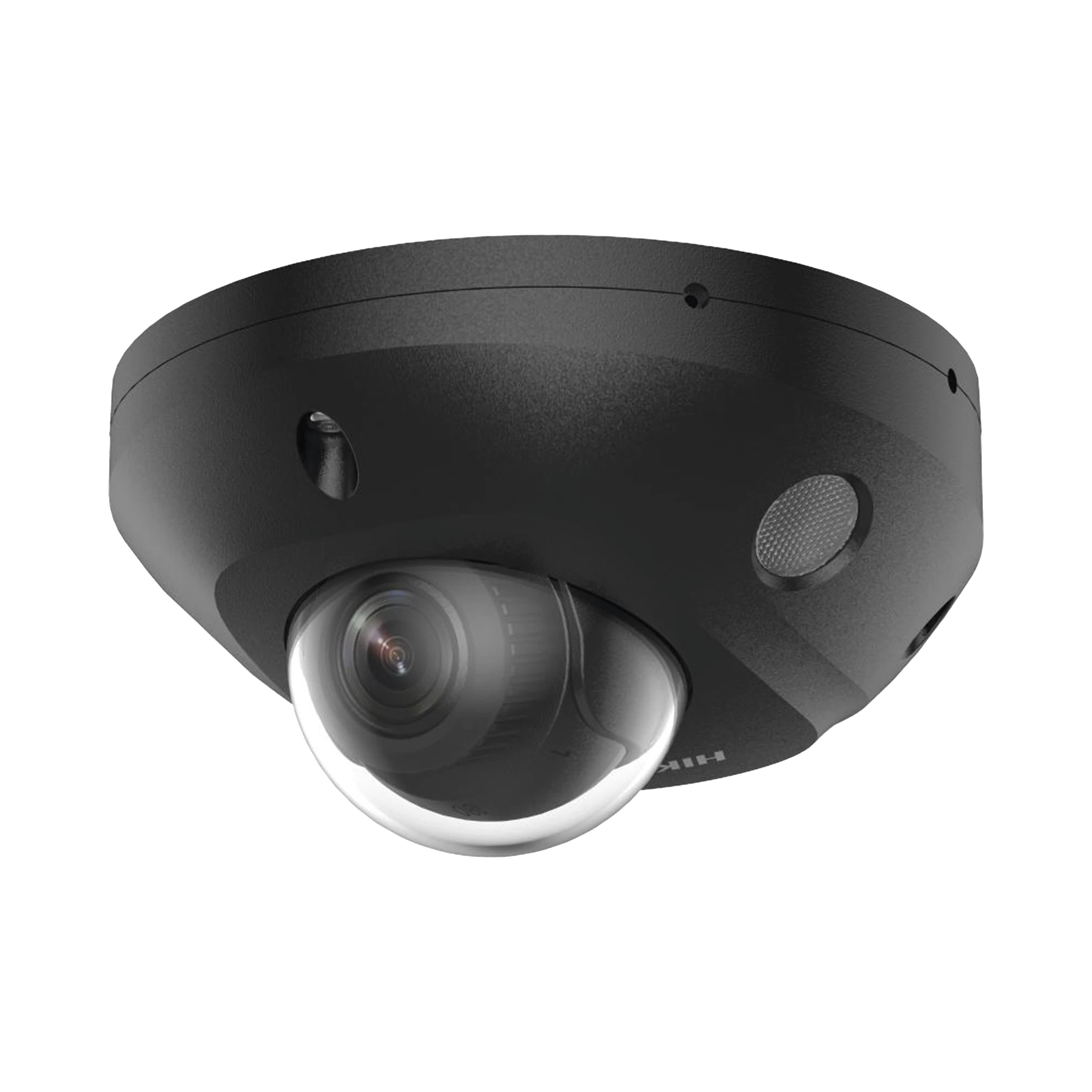 [DUAL LIGHT + 2 MICRÓFONOS INTEGRADOS] MINI DOMO IP 4 MEGAPIXEL / COLOR NEGRO / LENTE 2.8 MM / 30 MTS LUZ BLANCA + 30 MTS IR / ACUSENSE / EXTERIOR IP67 / IK08 / WDR 120 DB / POE / ONVIF / ALARMAS I/O / MICRO SD / ACUSEARCH-Cámaras IP y NVRs-HIKVISION-DS-2CD2543G2-LIS2U(BLACK)-Bsai Seguridad & Controles