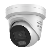 [DUAL LIGHT + COLORVU 3.0 + HIKAI] TURRET IP 8 MEGAPIXEL / LENTE 2.8 MM / 30 MTS IR + LUZ BLANCA / 2 MICROFONOS INTEGRADOS / EXTERIOR IP67 / ESTROBO AZUL Y ROJO / WDR 130 DB / ACUSENSE 3.0 / METAL / NEMA 4X / ACUSEARCH-Cámaras IP y NVRs-HIKVISION-DS-2CD2387G3-LIS2UY/SRB-Bsai Seguridad & Controles