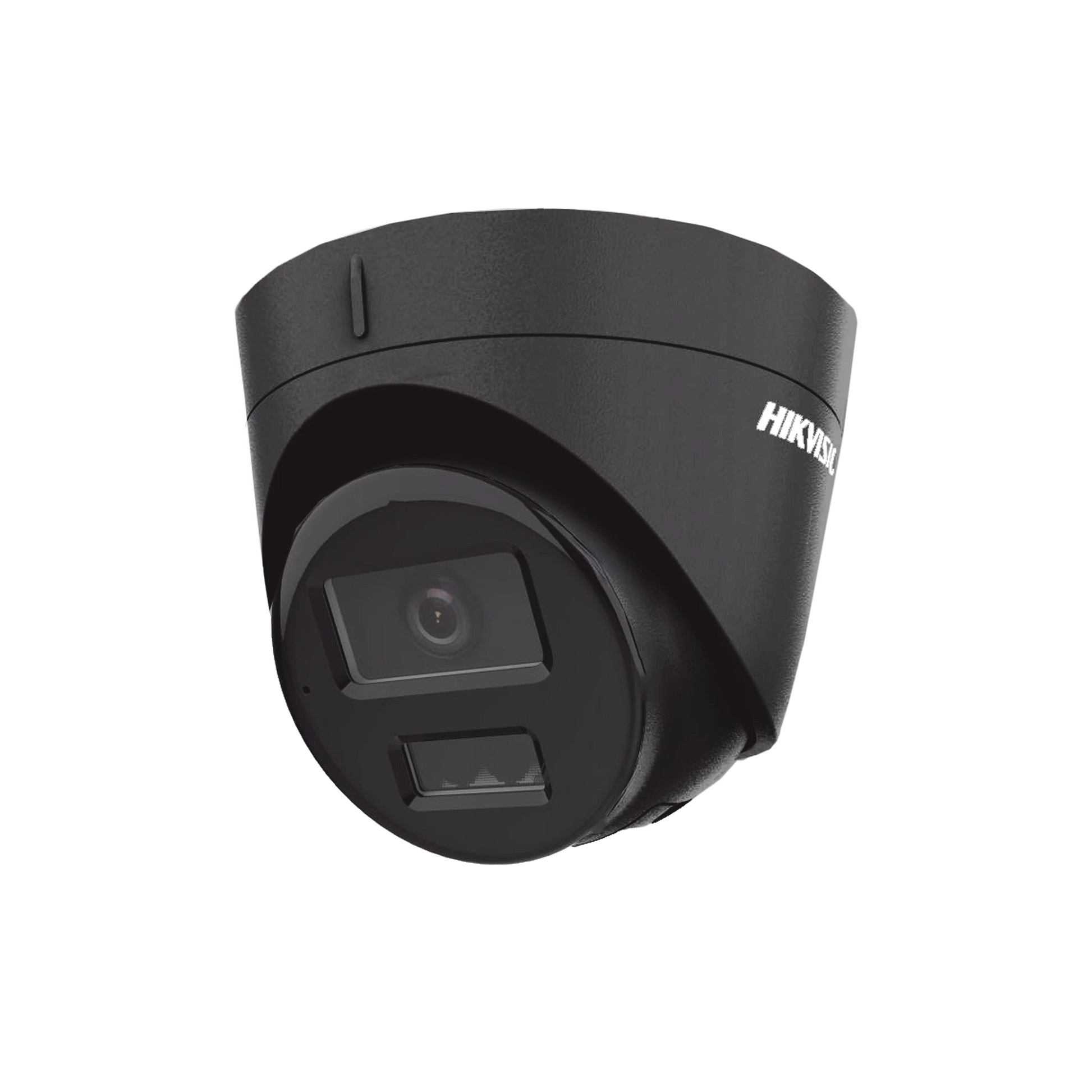 [DUAL LIGHT] TURRET IP 4 MEGAPIXEL / COLOR NEGRO / LENTE 2.8 MM / 30 MTS IR + 30 MTS LUZ BLANCA / MICRÓFONO INTEGRADO / ACUSENSE LITE / EXTERIOR IP67 / H.265 / POE / ONVIF / MICRO SD-Cámaras IP y NVRs-HIKVISION-DS-2CD1343G2-LIUF/BLACK-Bsai Seguridad & Controles