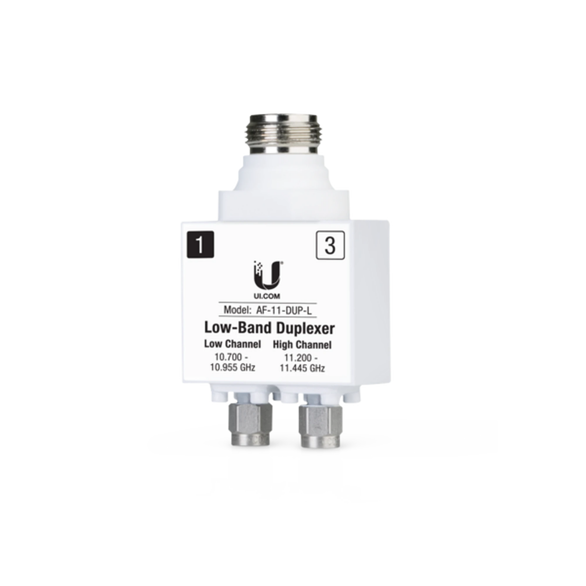 DUPLEXER PARA AF-11, BANDA LICENCIADA DE 11 GHZ DE BANDA BAJA (10.700-10.955 GHZ Y 11.200-11.445 GHZ)-Enlaces de Backhaul-UBIQUITI-Bsai Seguridad & Controles