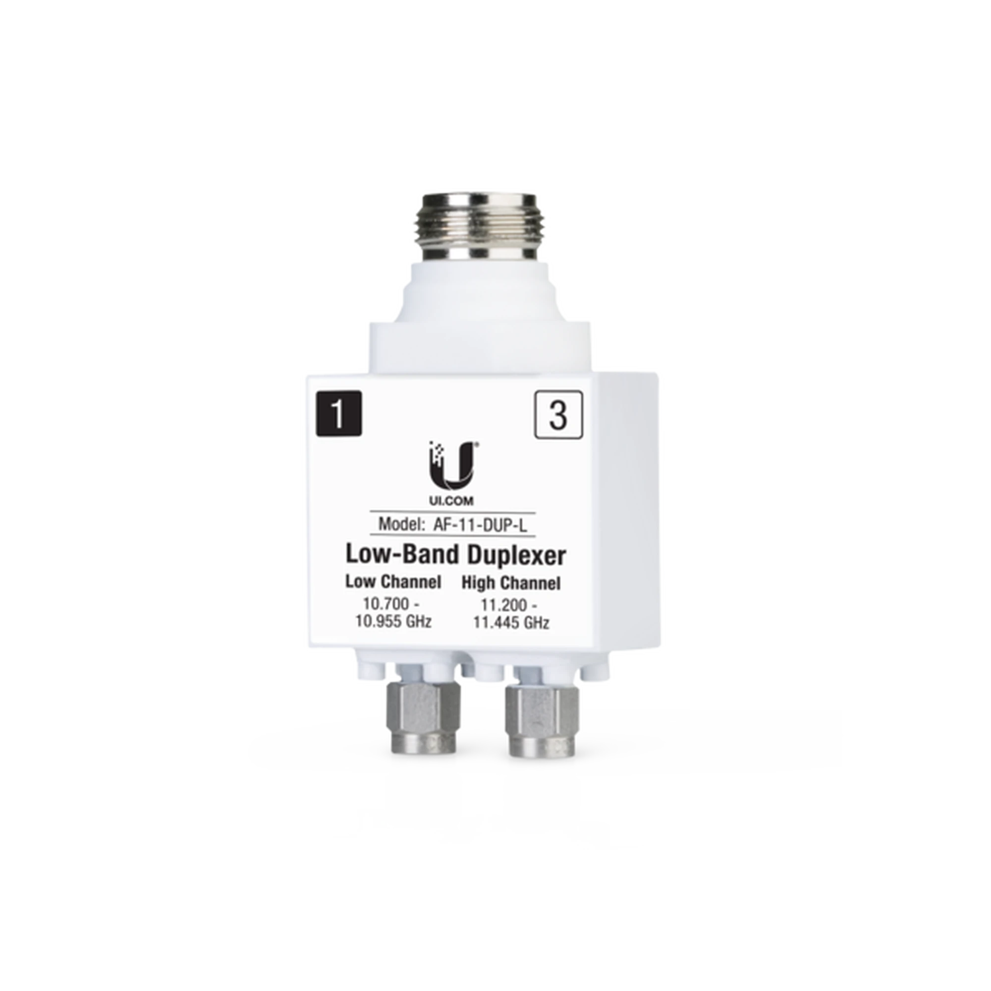DUPLEXER PARA AF-11, BANDA LICENCIADA DE 11 GHZ DE BANDA BAJA (10.700-10.955 GHZ Y 11.200-11.445 GHZ)-Enlaces de Backhaul-UBIQUITI-Bsai Seguridad & Controles