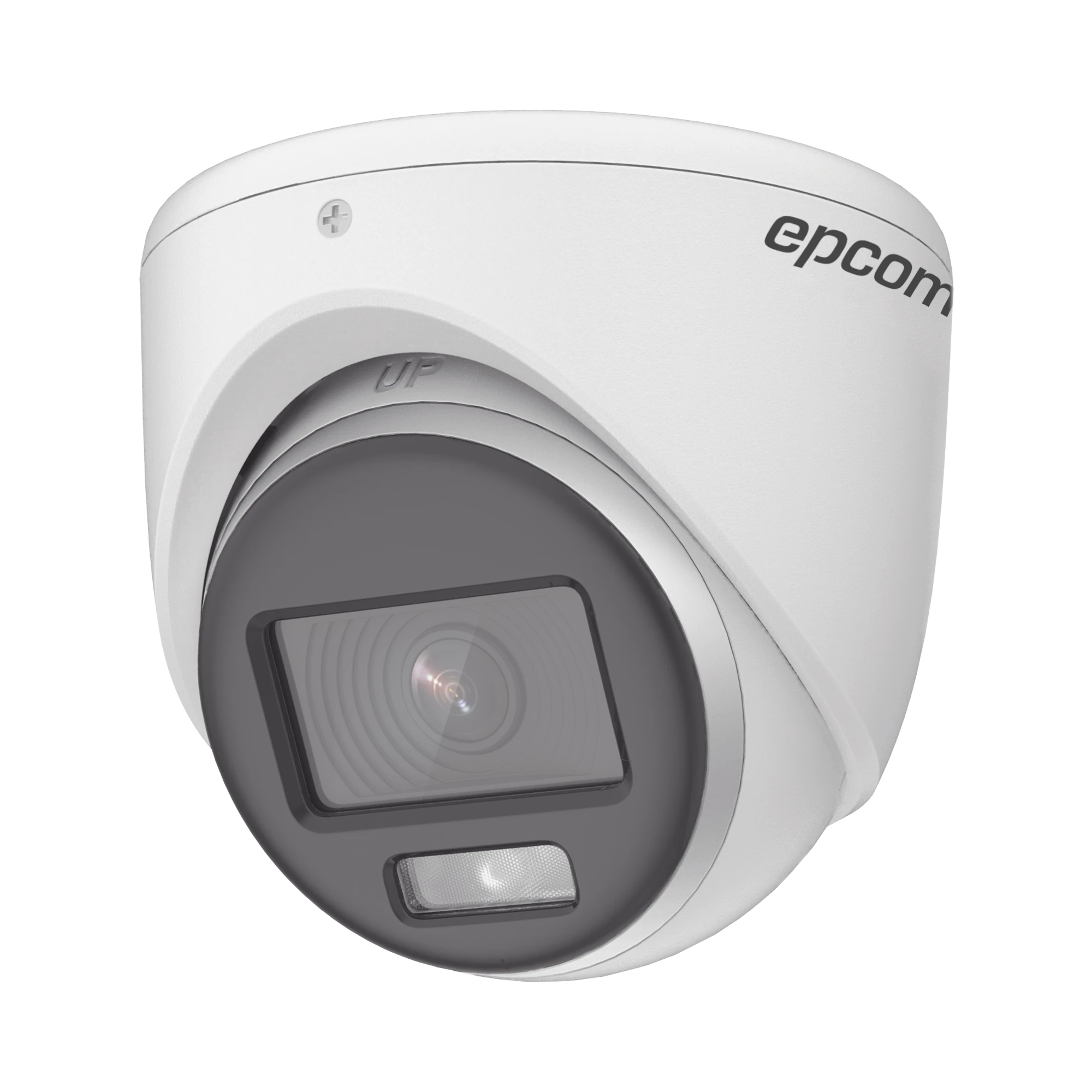 TURRET TURBOHD 2 MEGAPIXELES (1080P) / IMAGEN A COLOR 24/7 / LENTE 2.8 MM / METAL / LUZ BLANCA 20 MTS / EXTERIOR IP67 / TVI-AHD-CVI-CVBS / DWDR-Cámaras-EPCOM PROFESSIONAL-Bsai Seguridad & Controles