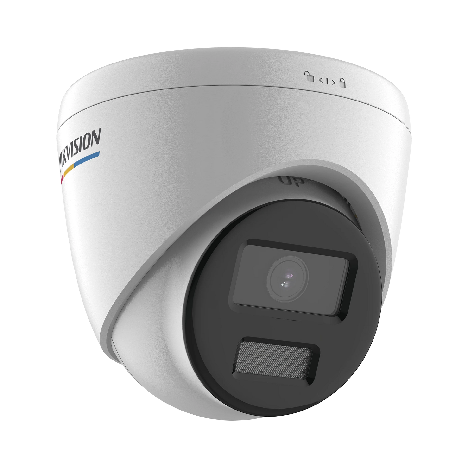 TURRET IP 2 MEGAPIXEL / IMAGEN A COLOR 24/7 / POE / LENTE 2.8 MM / LUZ BLANCA 30 MTS / EXTERIOR IP67 / DWDR-Cámaras IP-HIKVISION-Bsai Seguridad & Controles
