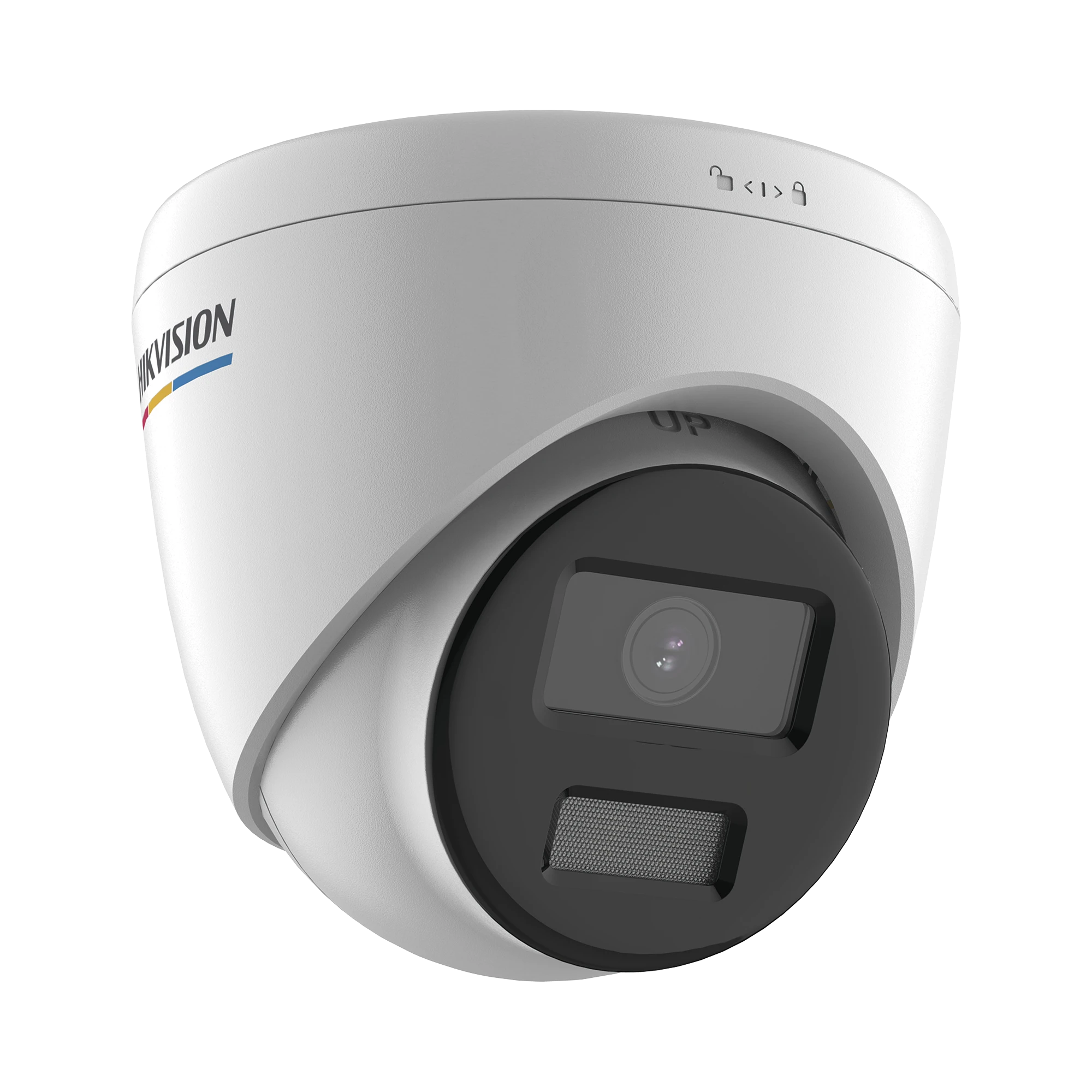 TURRET IP 2 MEGAPIXEL / IMAGEN A COLOR 24/7 / POE / LENTE 2.8 MM / LUZ BLANCA 30 MTS / EXTERIOR IP67 / DWDR-Cámaras IP-HIKVISION-Bsai Seguridad & Controles