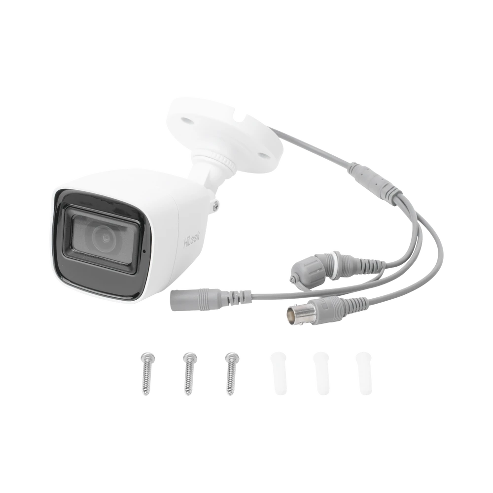 BALA TURBOHD 2 MEGAPIXEL / GRAN ANGULAR 106° / LENTE 2.8 MM / AUDIO POR COAXITRON / 30 MTS IR EXIR / EXTERIOR IP66 / 4 TECNOLOGÍAS / DWDR-Cámaras-HILOOK BY HIKVISION-Bsai Seguridad & Controles