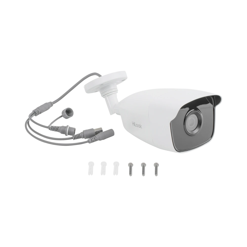 BALA TURBOHD 2 MEGAPÍXELES (1080P) / GRAN ANGULAR 103º / LENTE 2.8 MM / METAL / IR EXIR INTELIGENTE 40 MTS / EXTERIOR IP66 / TVI-AHD-CVI-CVBS / DWDR-Cámaras-HILOOK BY HIKVISION-Bsai Seguridad & Controles