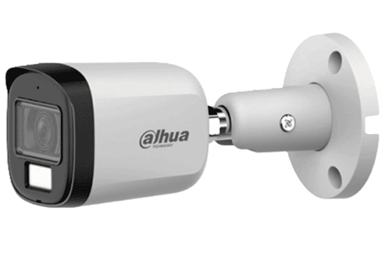 DAHUA DH-HAC-B2A51N-U-IL-A- CÁMARA BULLET 5 MEGAPIXELES/ LENTE 2.8 MM APERTURA HASTA 106°/ ILUMINACIÓN DUAL INTELIGENTE/ ILUMINACIÓN HASTA 30MTS IR + 20MTS LUZ CALIDA/ MICRÓFONO INCORPORADO/ METAL/ PARA EXTERIOR IP67-Bullet-DAHUA-Bsai Seguridad & Controles