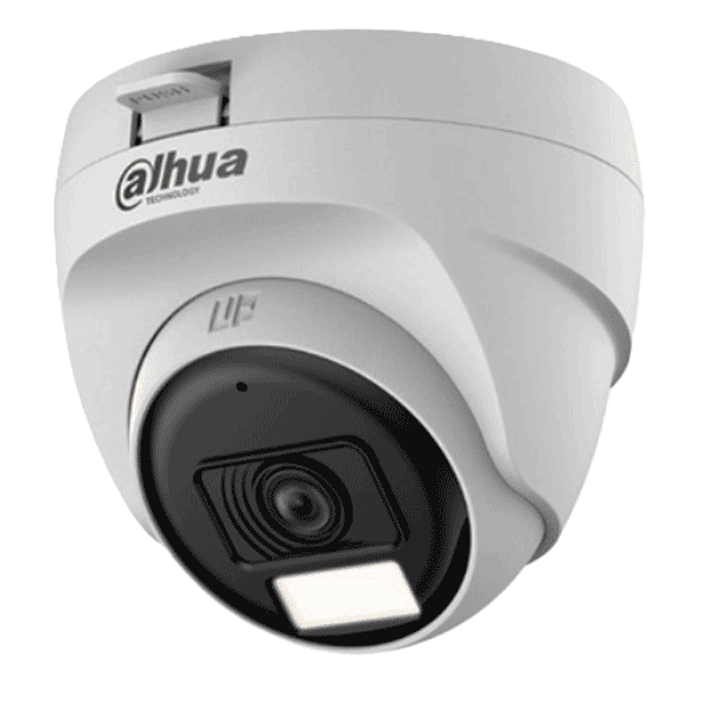 DAHUA DH-HAC-T1A51N-U-IL-A- CÁMARA DOMO 5 MEGAPIXELES/ LENTE 2.8 MM APERTURA HASTA 106°/ ILUMINACIÓN DUAL INTELIGENTE/ MICRÓFONO INCORPORADO/ ILUMINACIÓN HASTA 25MTS IR + 20MTS LUZ CALIDA/ PLÁSTICO/ IDEAL PARA INTERIOR/ #LONUEVO-Domo-DAHUA-Bsai Seguridad & Controles