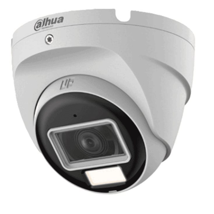 DAHUA DH-HAC-T2A51N-U-IL-A- CÁMARA DOMO 5 MEGAPIXELES/ LENTE 2.8 MM CON APERTURA DE HASTA 100°/ ILUMINACIÓN DUAL INTELIGENTE/ MICRÓFONO INTEGRADO/ ILUMINACIÓN DE HASTA 30MTS IR + 20MTS LUZ CALIDA/ METAL/ IP67/ PARA EXTERIOR/ #LONUEVO-Domo-DAHUA-Bsai Seguridad & Controles