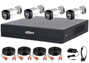 DAHUA DH-KIT/XVR1B04-I/T/4-HAC-HFW1200RLN-IL-T - KIT 4 CANALES 2 MP CON AUDIO BIDIRECCIONAL Y DVR COOPER-I WIZSENSE. INC