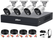 DAHUA DHI-KIT/XVR1B04-I/T/4-B2A21N-U-IL-A-0280B - KIT 4 CANALES 2 MP/ DVR COOPER-U WIZSENSE CON IA/ CÁMARAS B2A21N-U-IL-