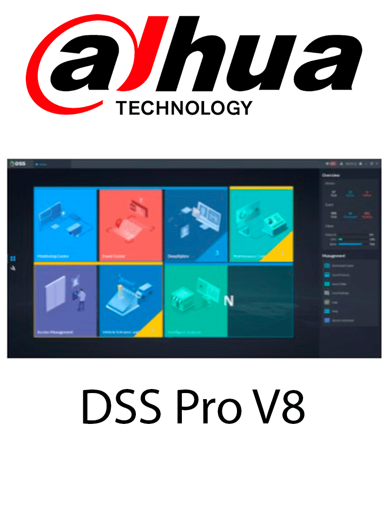 DAHUA DHI-DSSPRO8-DOOR-CHANNEL-LICENSE - 1 LICENCIA DE CONTROL DE ACCESO PARA DSS PROFESSIONAL V8-Dahua DSS-DAHUA-Bsai Seguridad & Controles