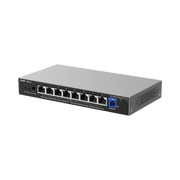 E-LIGHTEN ONU / SWITCH POE+ HIBRIDO, CAPA 2 CON UN PUERTO PON 1G Y 8 PUERTOS ETHERNET POE+ 1G HASTA 120 WATTS Y 100 CLIENTES-Networking-RUIJIE-Bsai Seguridad & Controles