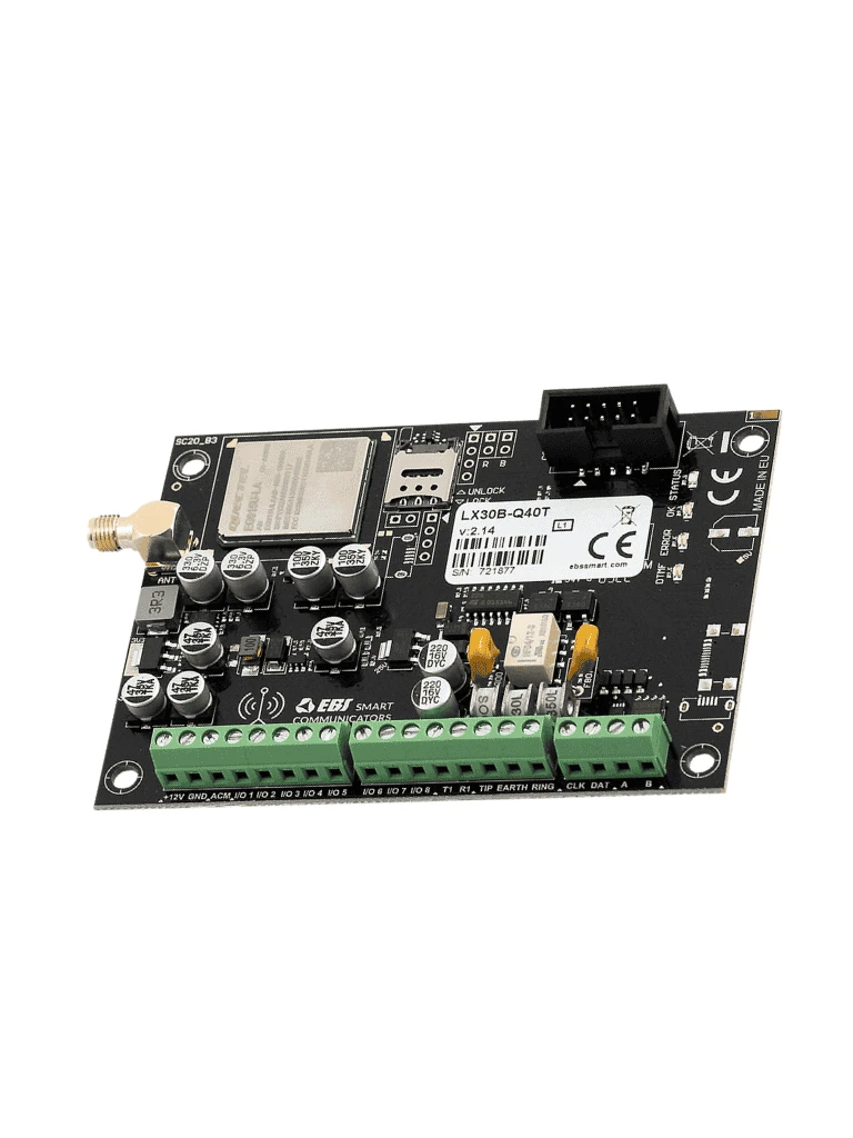 EBS LX30B-Q40T - COMUNICADOR UNIVERSAL SOLO SIM GPRS 2G/4G LTE , APP DE ALARM.COM INTEGRADA #ALARM.COM #PE #LIVE-Comunicadores y Transmisores-ALARM.COM-ADC2470002-Bsai Seguridad & Controles